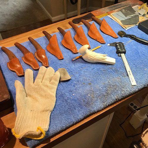 Photo of carving tools
